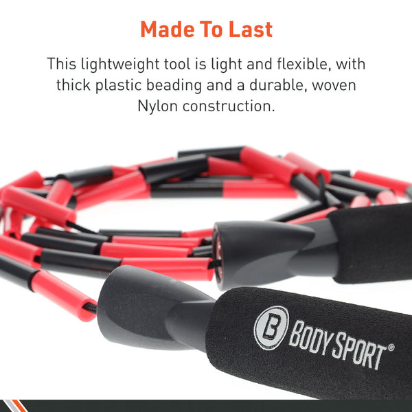 Body Sport&reg; Beaded Jump Rope for Cardio