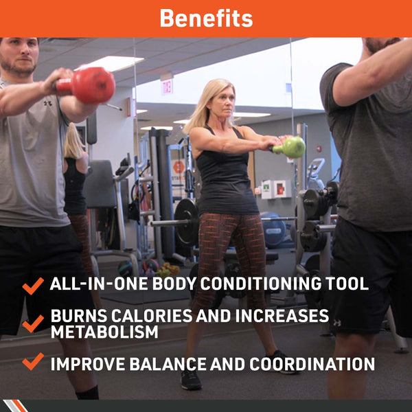 Body Sport&reg; Kettlebells for Workouts & Rehab