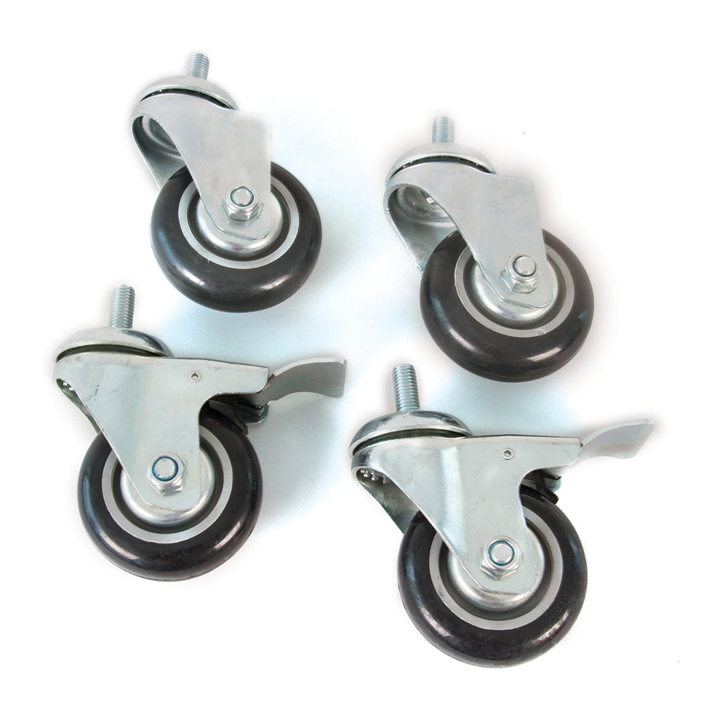 Body Sport Casters for Dumbbell Rack Storage