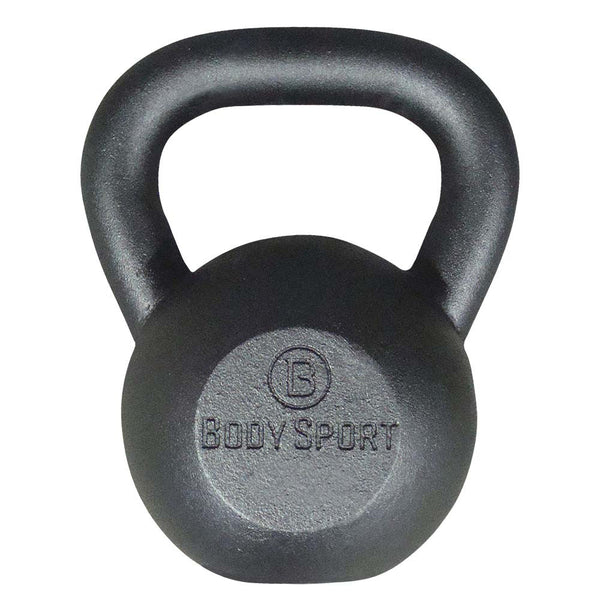 Body Sport&reg; Cast Iron Kettlebells for Building Strength