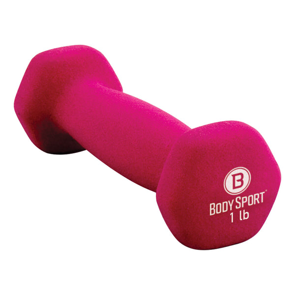 Body Sport&reg; Neoprene Dumbbells for Strength Training