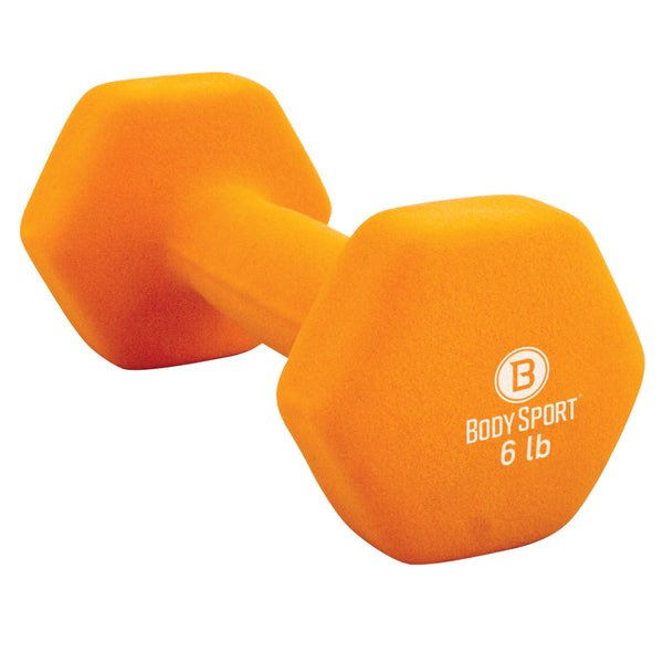 Body Sport&reg; Neoprene Dumbbells for Strength Training