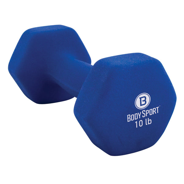 Body Sport&reg; Neoprene Dumbbells for Strength Training