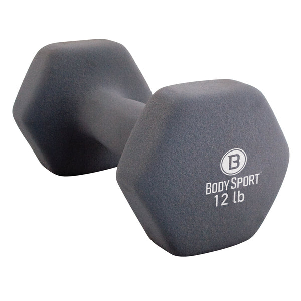 Body Sport&reg; Neoprene Dumbbells for Strength Training