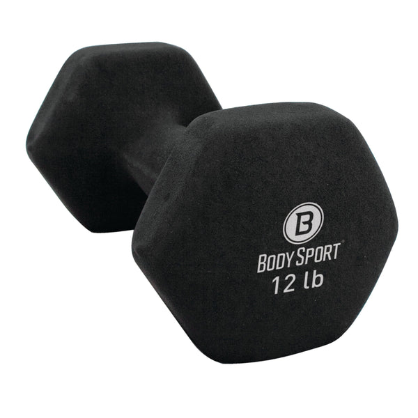 Body Sport&reg; Neoprene Dumbbells for Strength Training