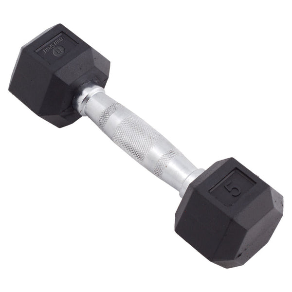 Body Sport&reg; Rubber Encased Hex Dumbbells