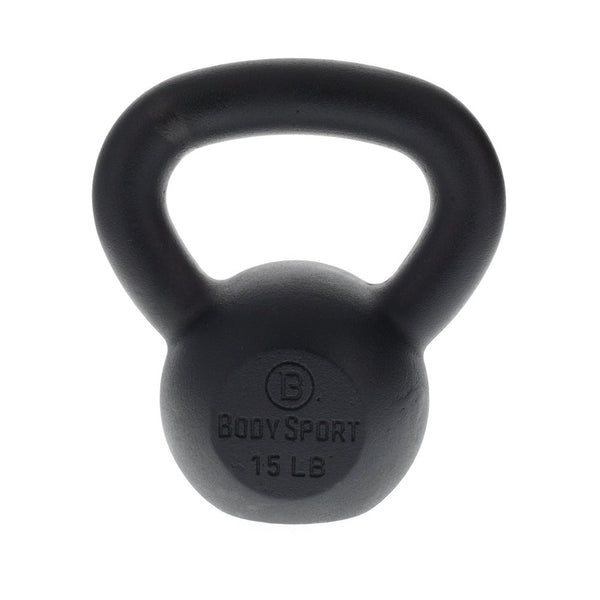 Body Sport&reg; Cast Iron Kettlebells for Building Strength