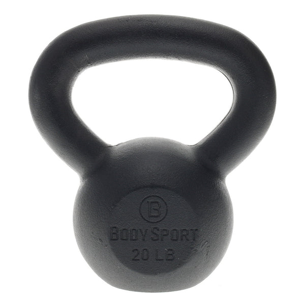 Body Sport&reg; Cast Iron Kettlebells for Building Strength