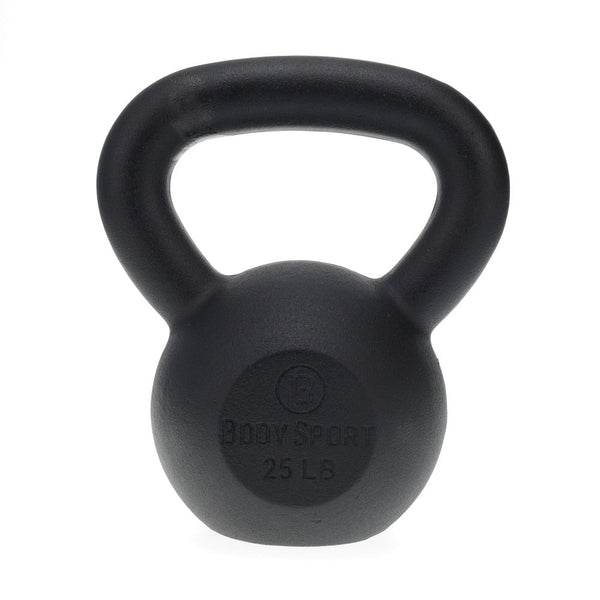 Body Sport&reg; Cast Iron Kettlebells for Building Strength