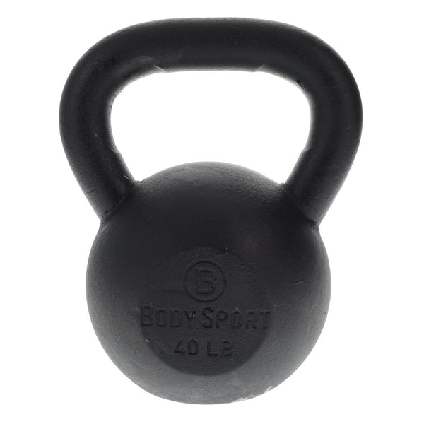 Body Sport&reg; Cast Iron Kettlebells for Building Strength