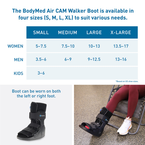 Air CAM Walking Boot, Short