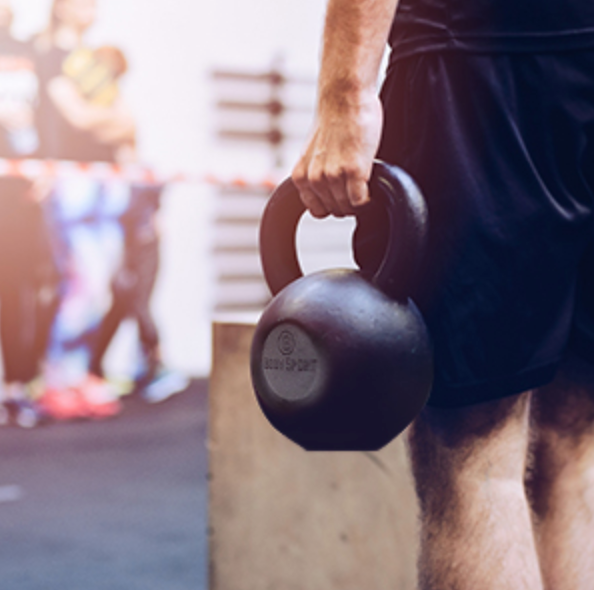 Body Sport&reg; Cast Iron Kettlebells for Building Strength