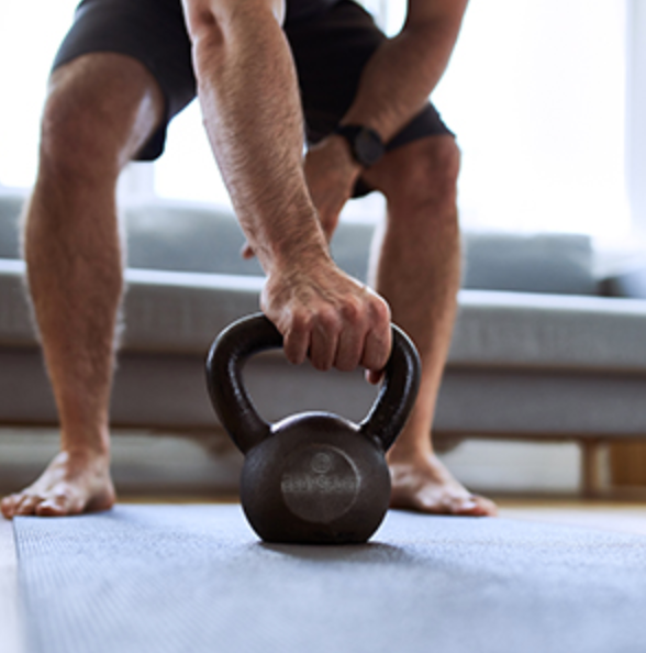 Body Sport&reg; Cast Iron Kettlebells for Building Strength